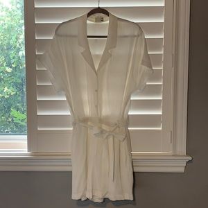 Wilfred Free - White Shorts Romper